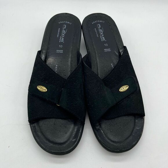 Flexus by Spring Step Kea Women's Suede Slide Sandals 10 - Picture 1 of 6